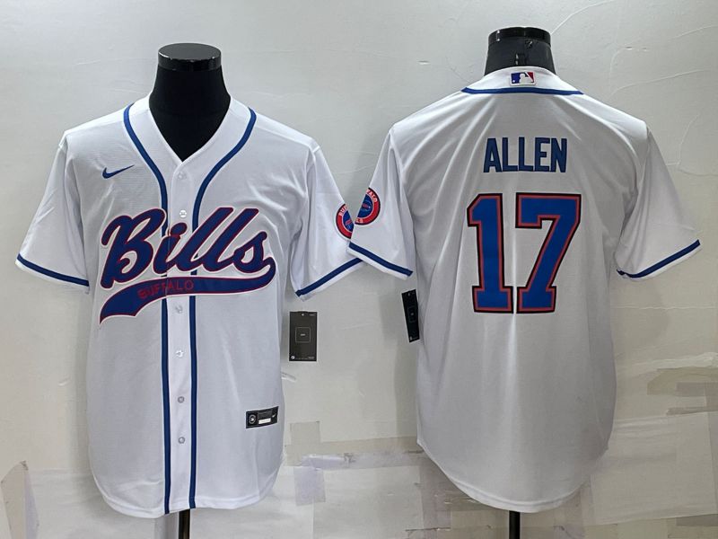 Men Buffalo Bills #17 Allen White 2022 Nike Co branded NFL Jersey->buffalo bills->NFL Jersey